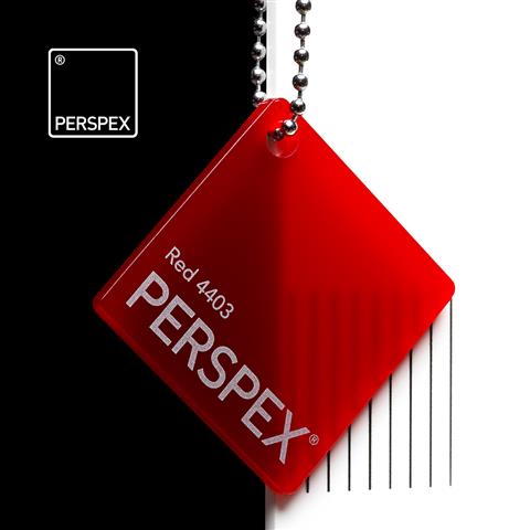 PERSPEX® Red 4403 5mm