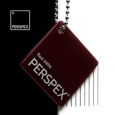 PERSPEX® Red 4494 5mm