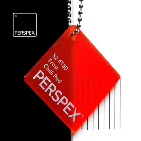 PERSPEX® Red S24T50 3mm