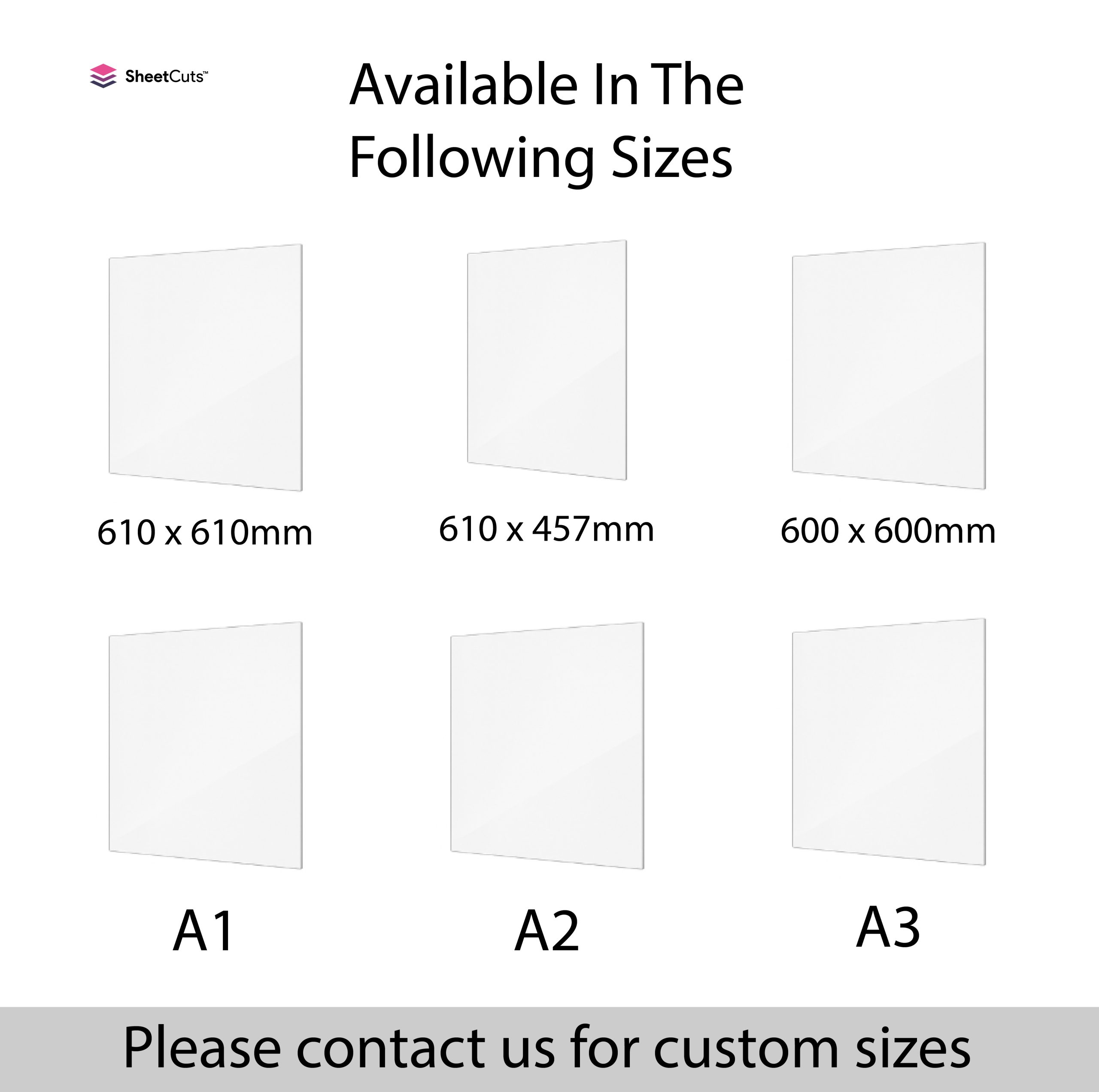 3mm Clear Acrylic – A4 - Image 4